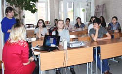 Для участников естественнонаучной школы проведена лекция об Алтайском заповеднике
