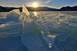 Мониторинг ледовой обстановки на Телецком озере. 1 февраля 2019 года
