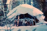 На снегосъемке, 1971
