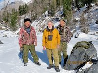 Сотрудники Алтайского заповедника и ПП «Ак-Чолушпа» приняли участие в учетах снежного барса