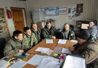 В Алтайском заповеднике прошло обучение сотрудников правилам проведения зимних маршрутных учётов