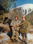 с Шевченко Сергеем, патруль, весна, 1993 год